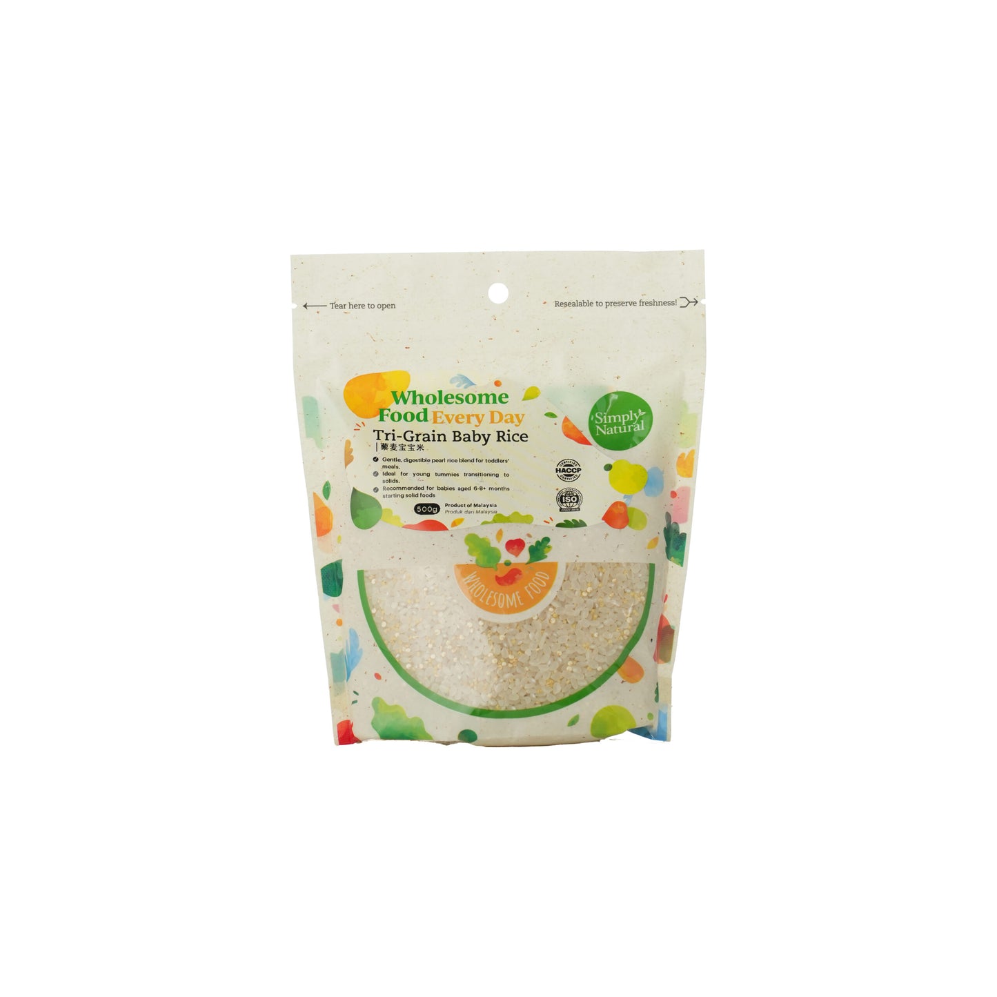 Tri-Grain Baby Rice 500g Malaysia