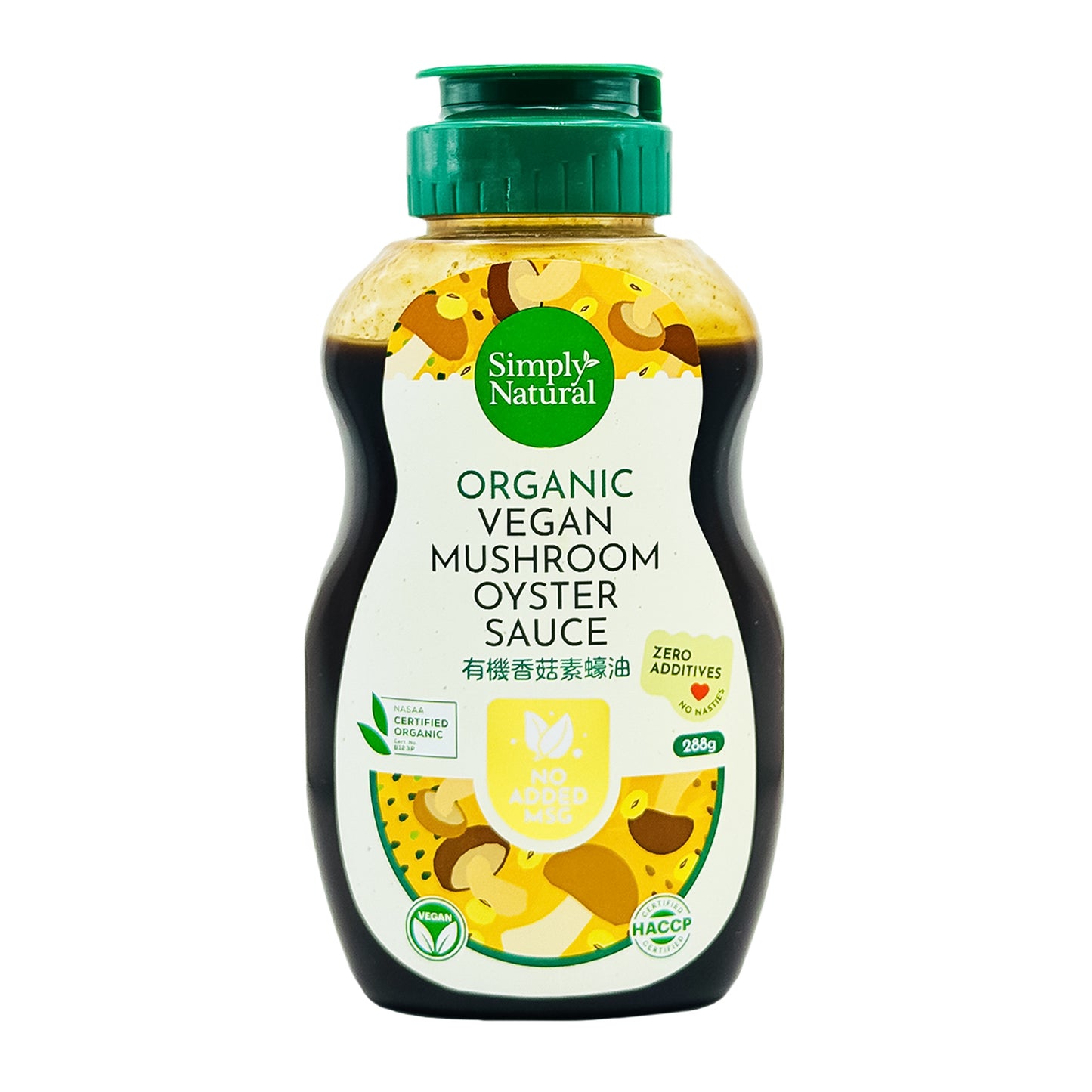 Organic Vegan Mushroom Oyster Sauce 288g
