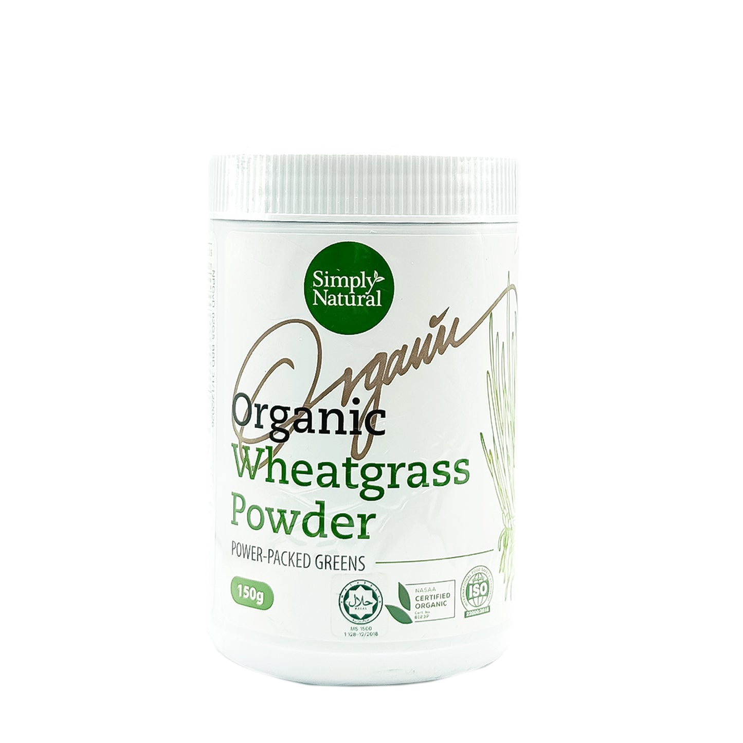 Organic Wheat Grass Powder 150g (Halal)