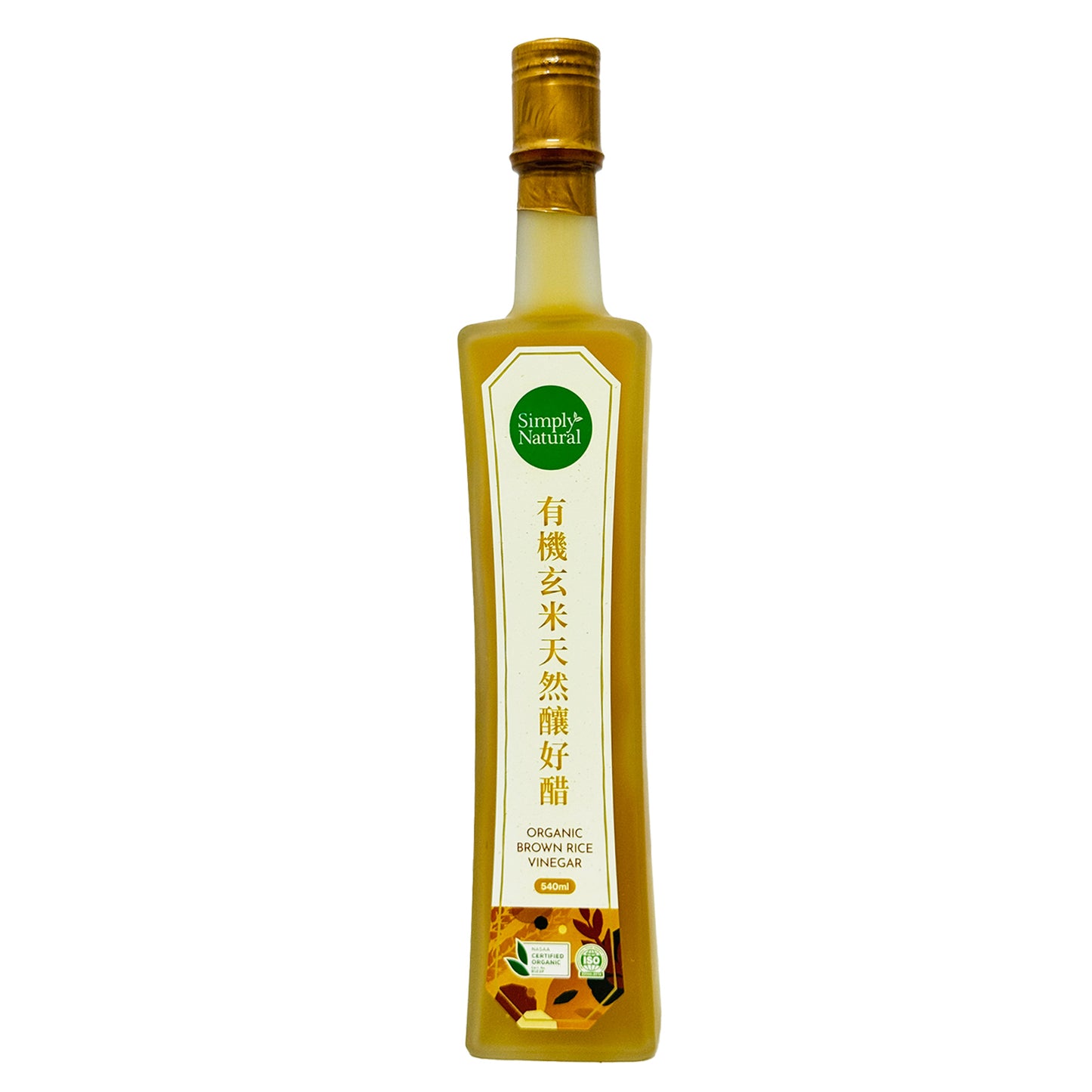 Simply Natural Organic Brown Rice Vinegar 540ml