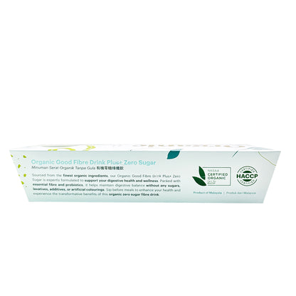 Organic Good Fibre Drink Plus+Zero Sugar 210g