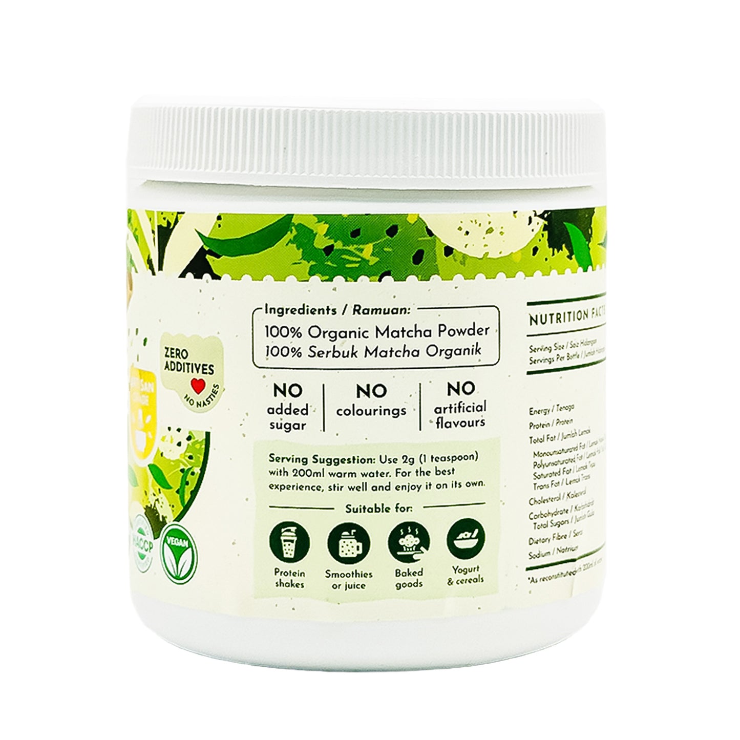 Simply Natural Organic Matcha Powder 75g