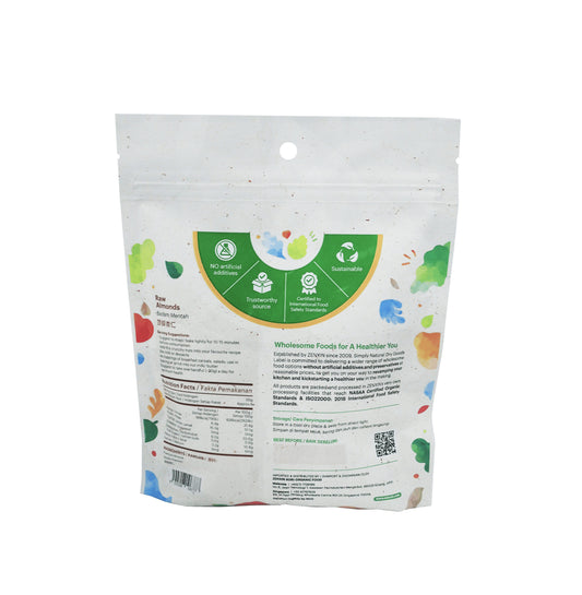 Premium Raw Almonds 200g USA