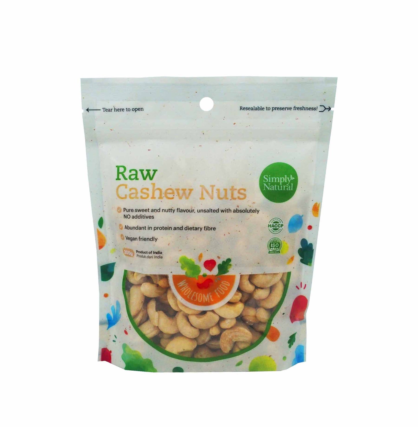 Raw Cashew Nuts 200g
