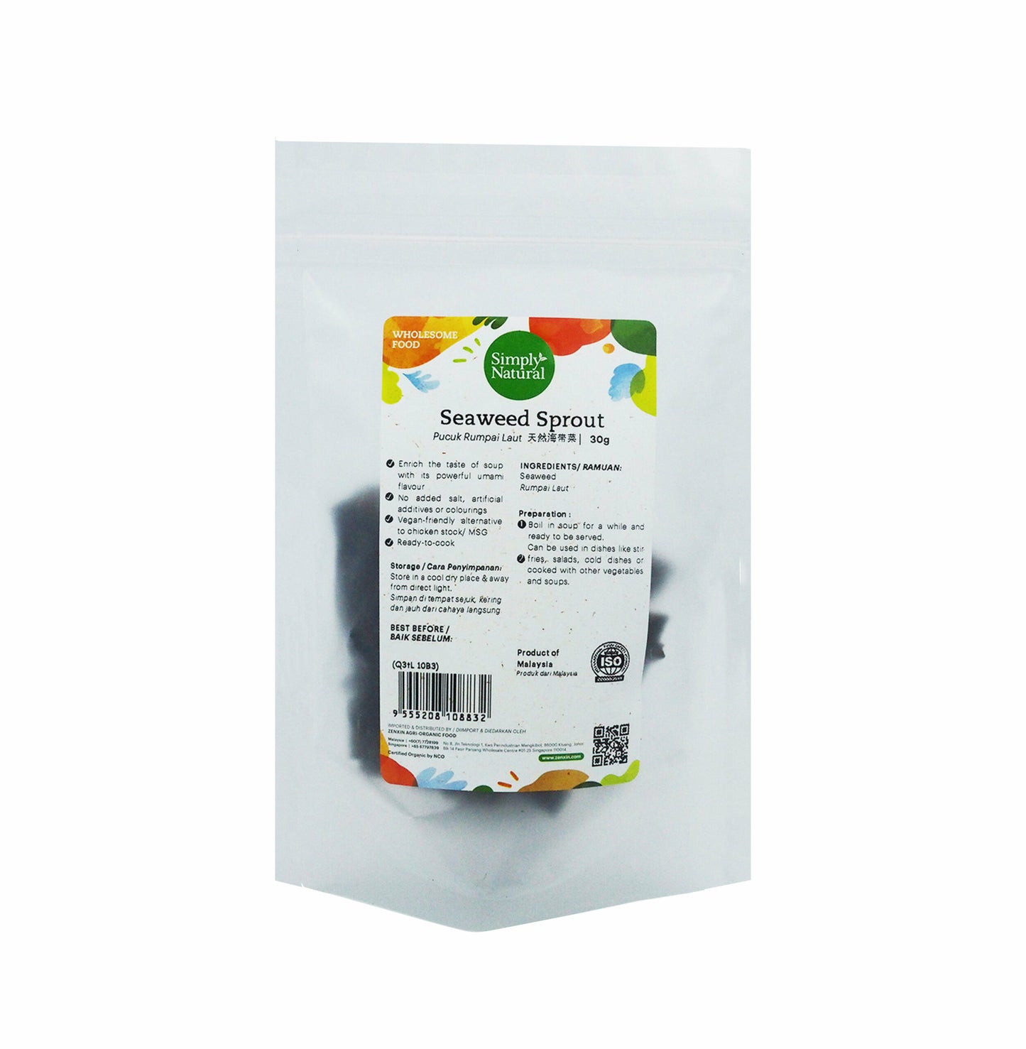 Natural Seaweed Sprout 30g Malaysia