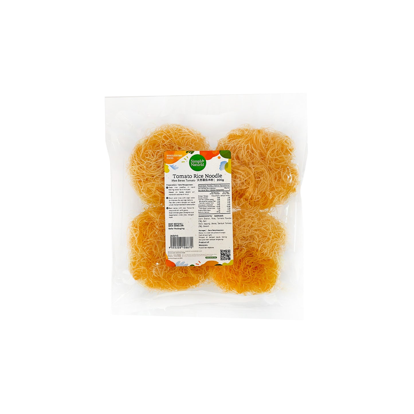 Tomato Rice Noodle 200g Taiwan