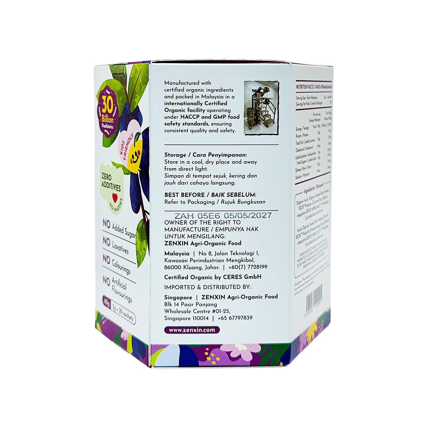 Simply Natural Tribiotics 60g (30x'sachet)