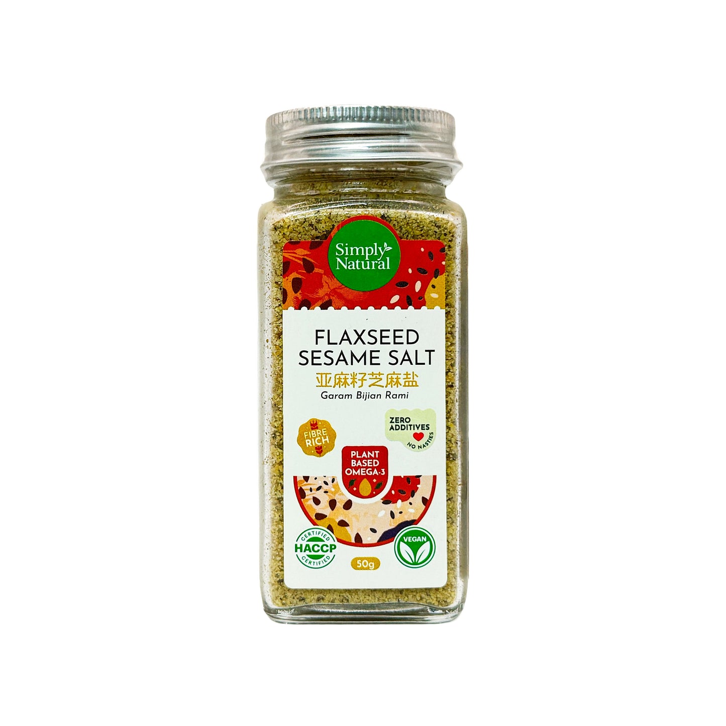 Simply Natural Flaxseed Sesame Salt 50g
