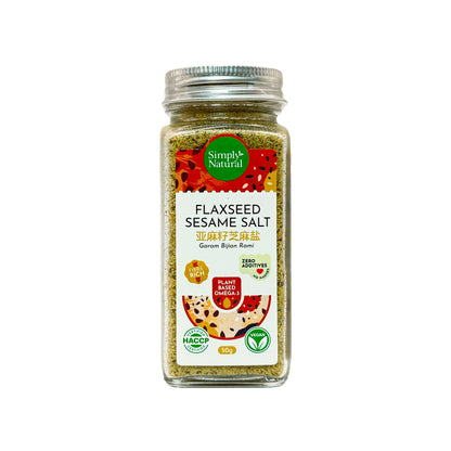 Simply Natural Flaxseed Sesame Salt 50g