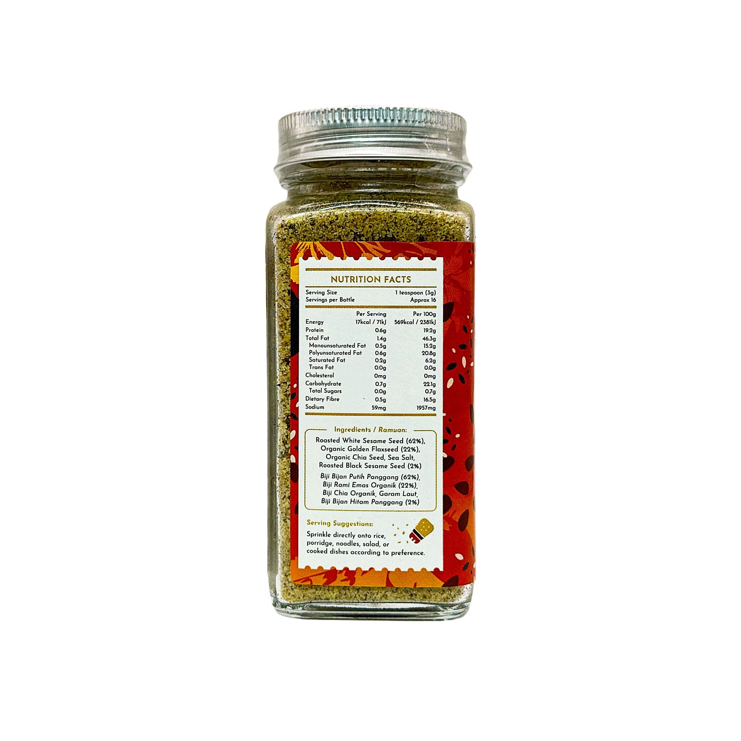 Simply Natural Flaxseed Sesame Salt 50g