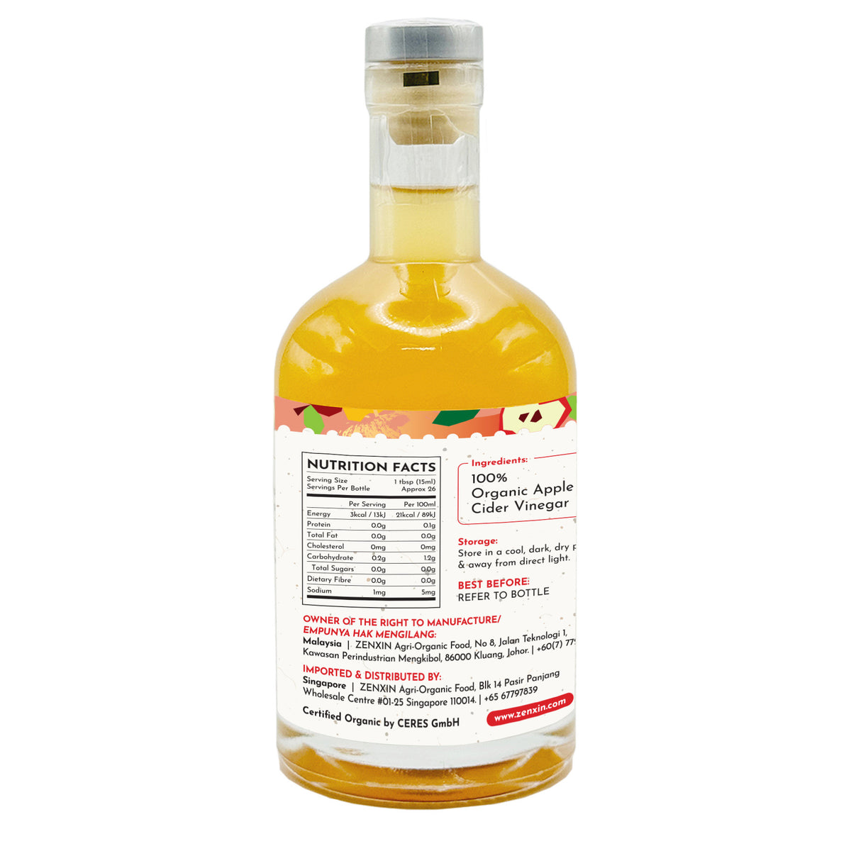 Simply Natural Organic Apple Cider Vinegar 400ml