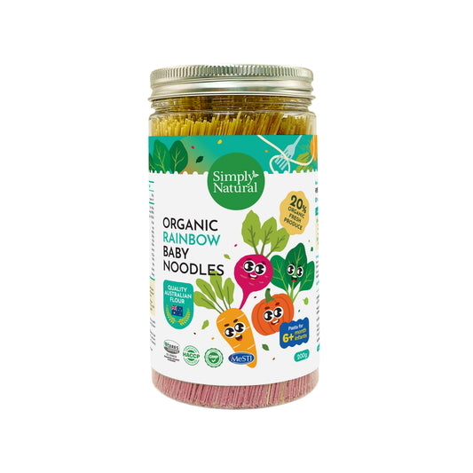 Organic Rainbow Baby Noodles 200g Malaysia