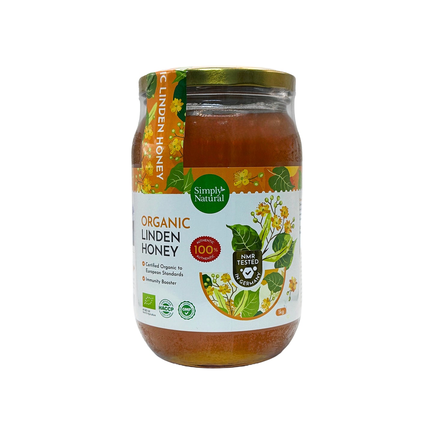 Simply Natural Organic Linden Honey 1kg
