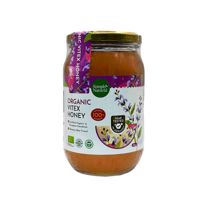Simply Natural Organic Vitex Honey 1kg