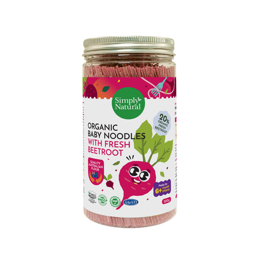 Organic Baby Noodles with Fresh Beetroot 200g Malaysia