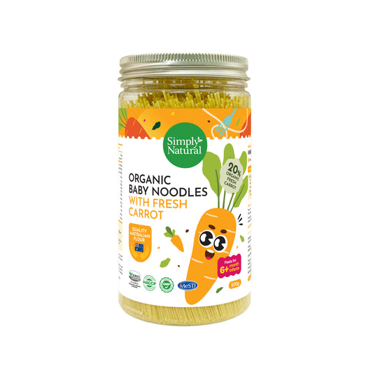 Organic Baby Noodles with Fresh Carrot 200g Malaysia