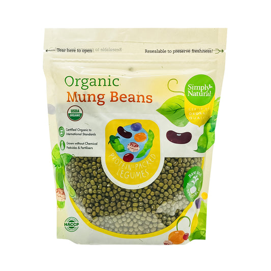 Organic Mung Beans 500g India/China (Halal)