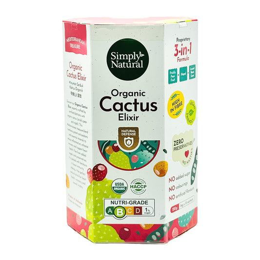 Organic Cactus Elixir 210g | 15'sachets x14g