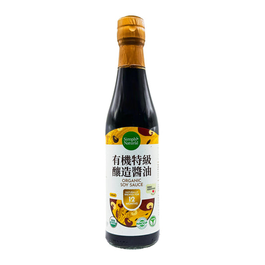 Premium Grade Organic Soy Sauce 340ml China