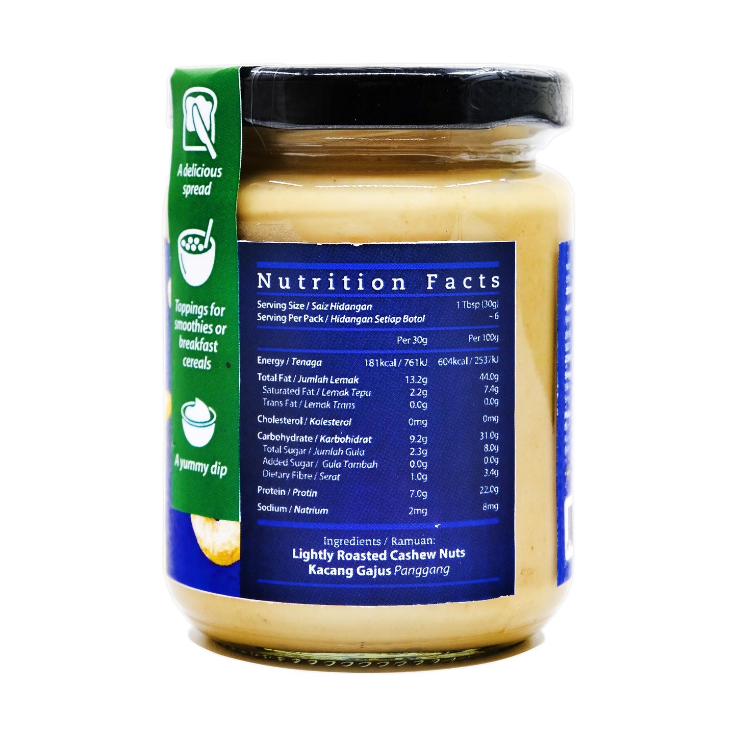 Simply Natural Cashew Nut Butter 200g Malaysia