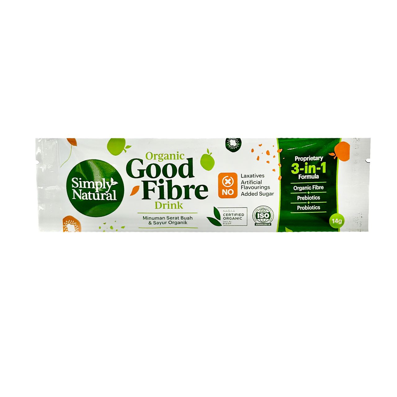 Simply Natural Organic Good Fibre Drink 210g
