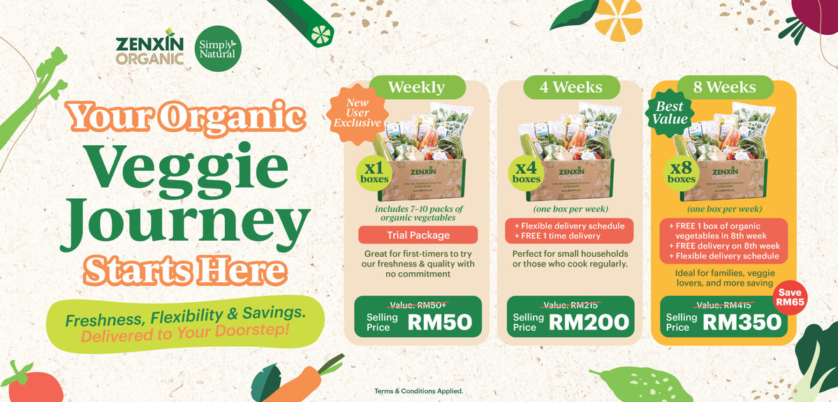 Organic Vegetables & Groceries in Malaysia Online - ZENXIN Organic ...