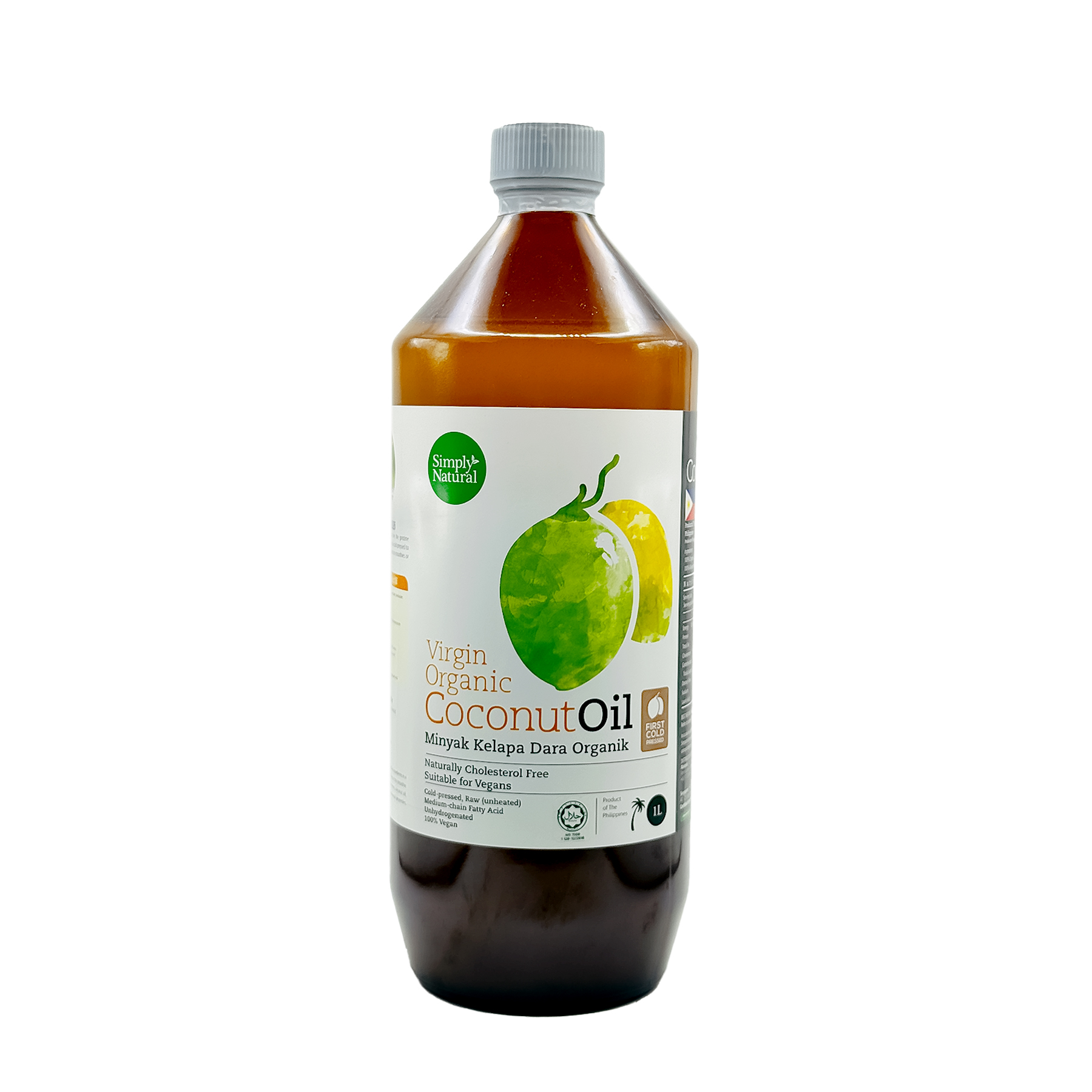 SN Org Virgin Coconut Oil PHL BTL 1L-front