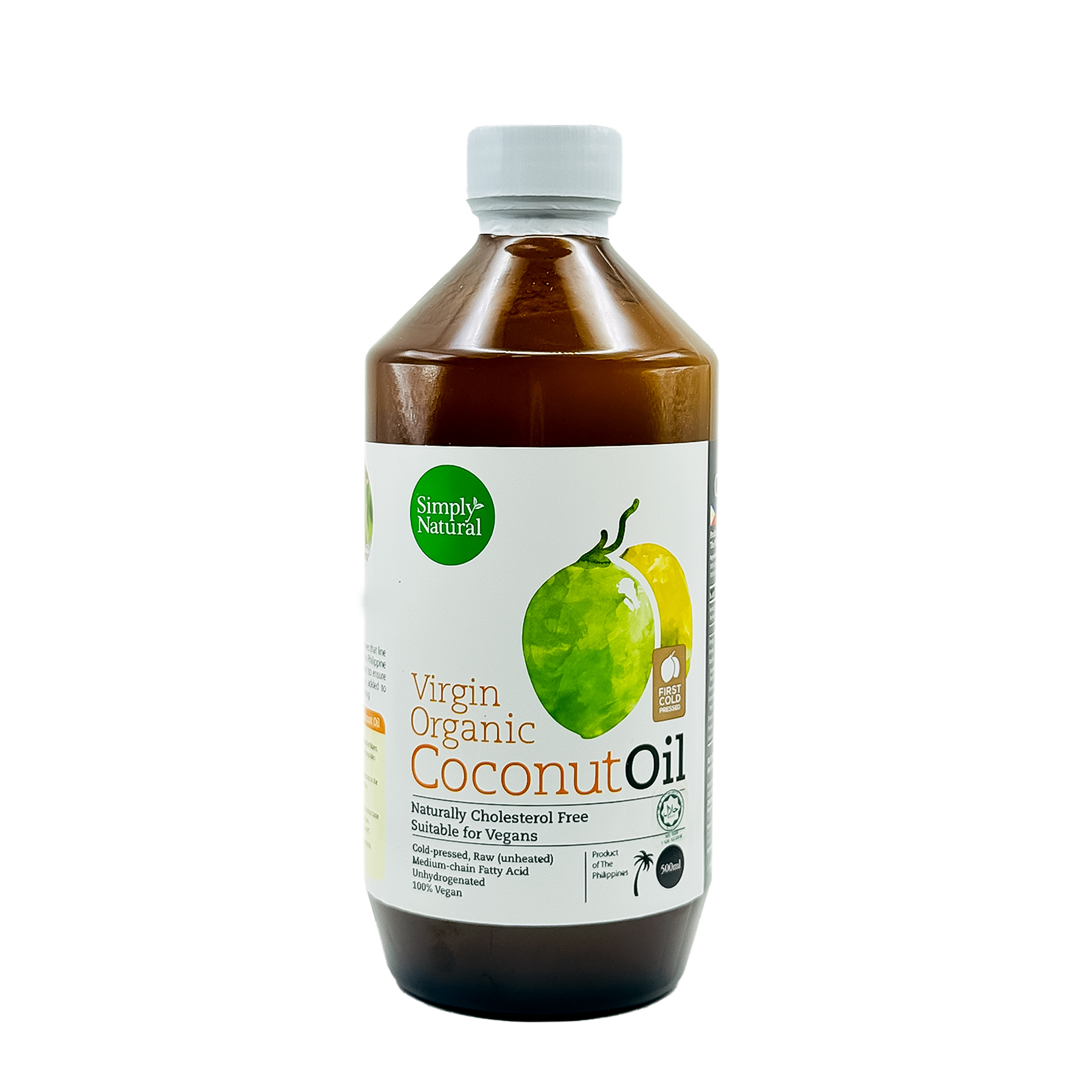 SN Org Virgin Coconut Oil PHL BTL 500ml-front