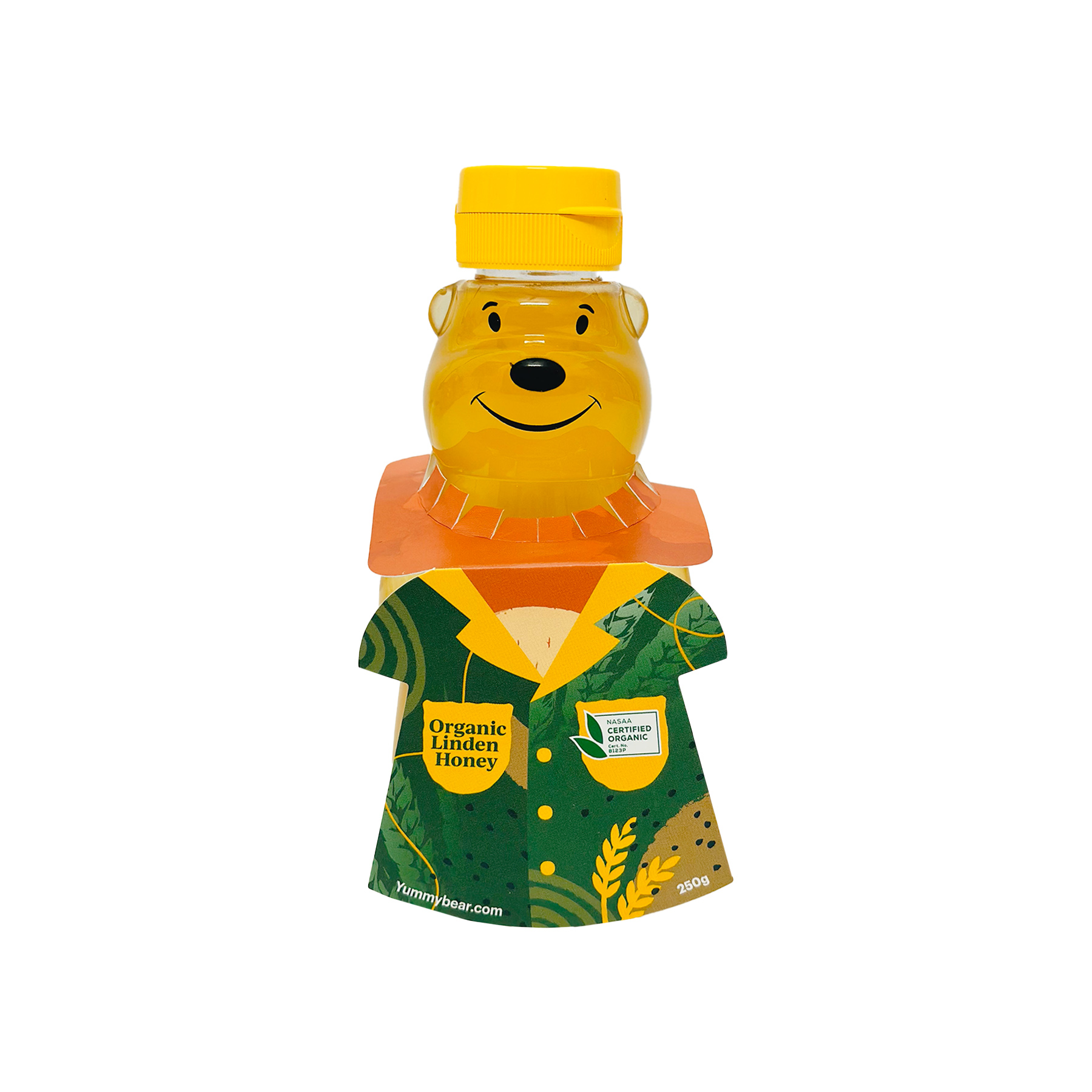SN Organic Linden Honey EA 250g-front