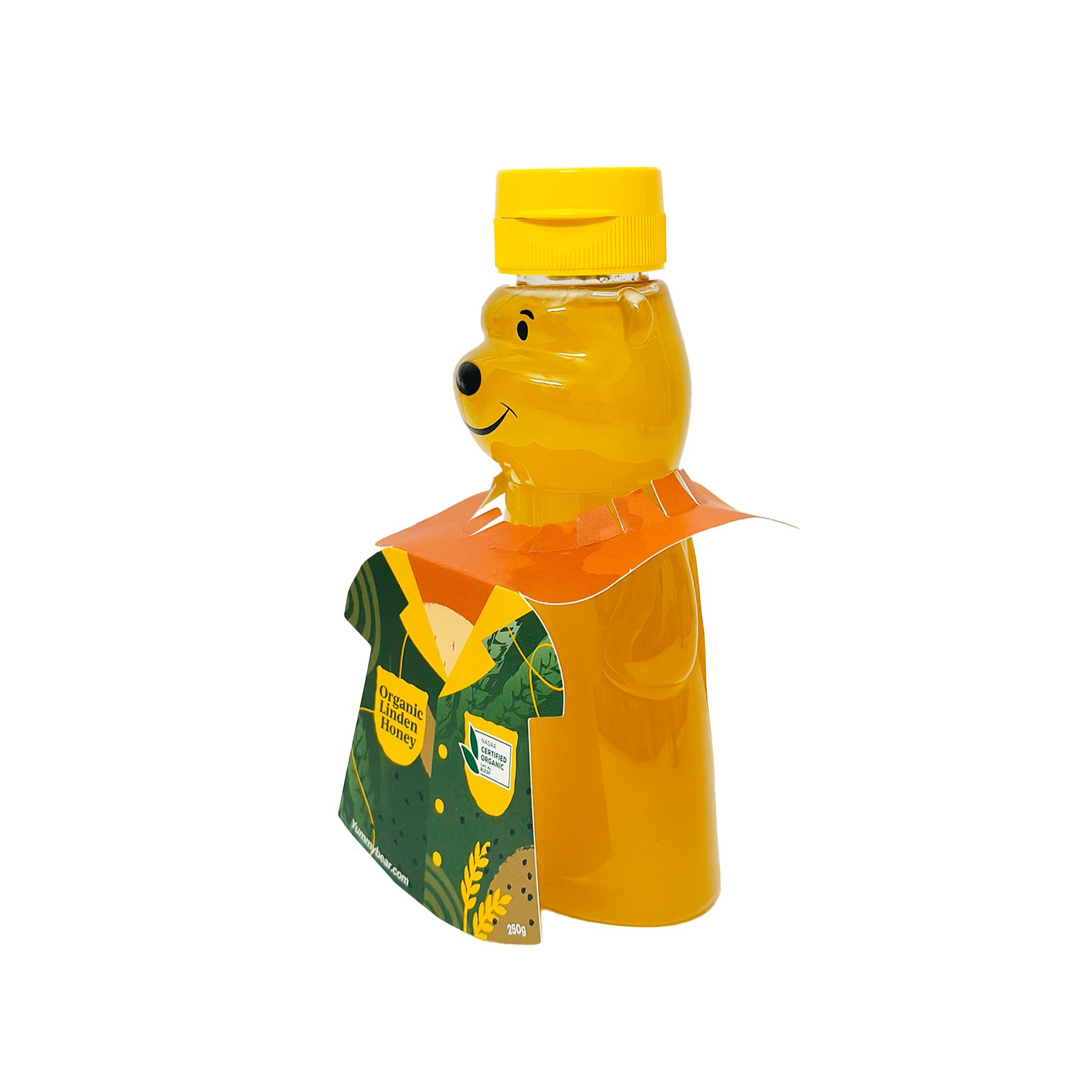 SN Organic Linden Honey EA 250g-side R