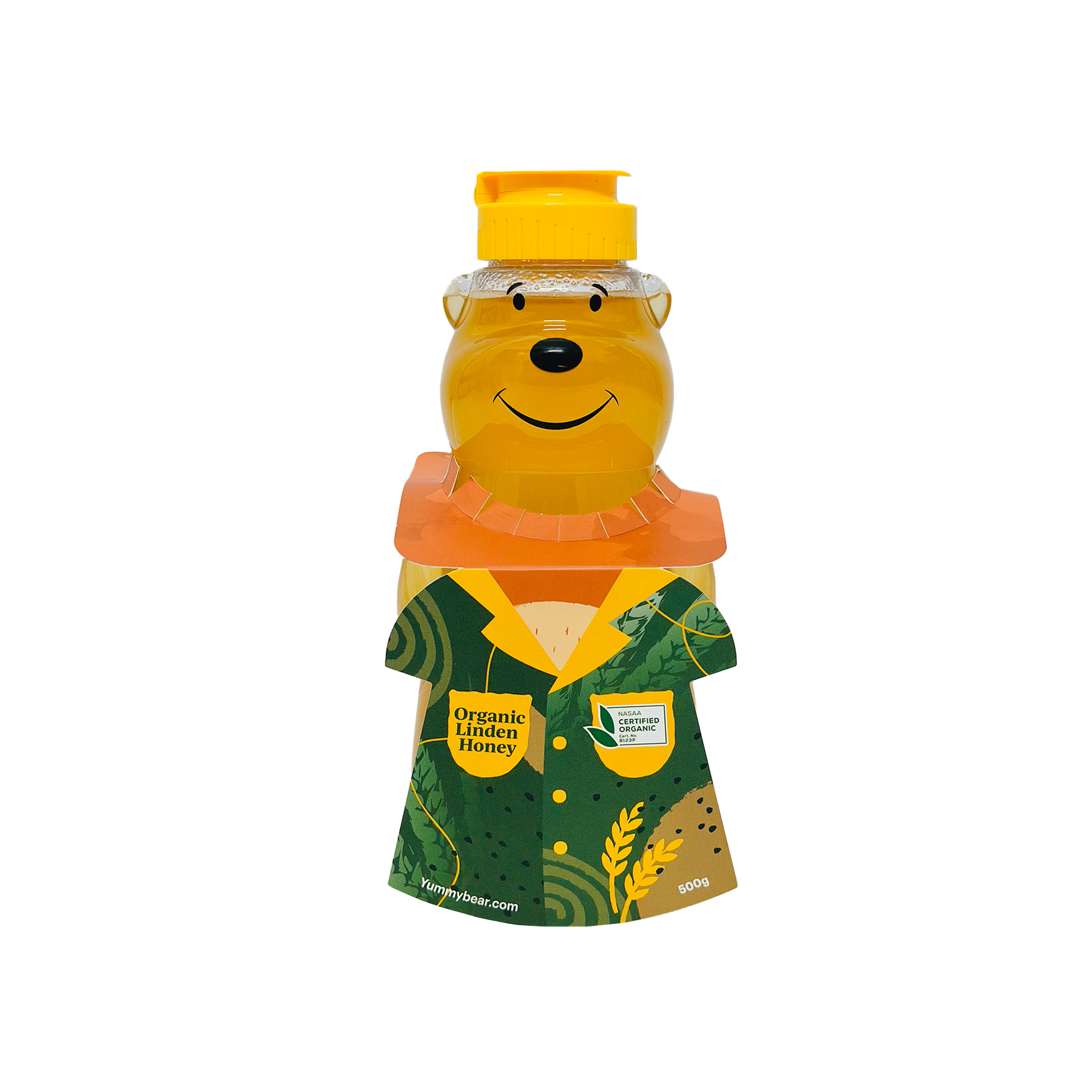 SN Organic Linden Honey EA 500g-front