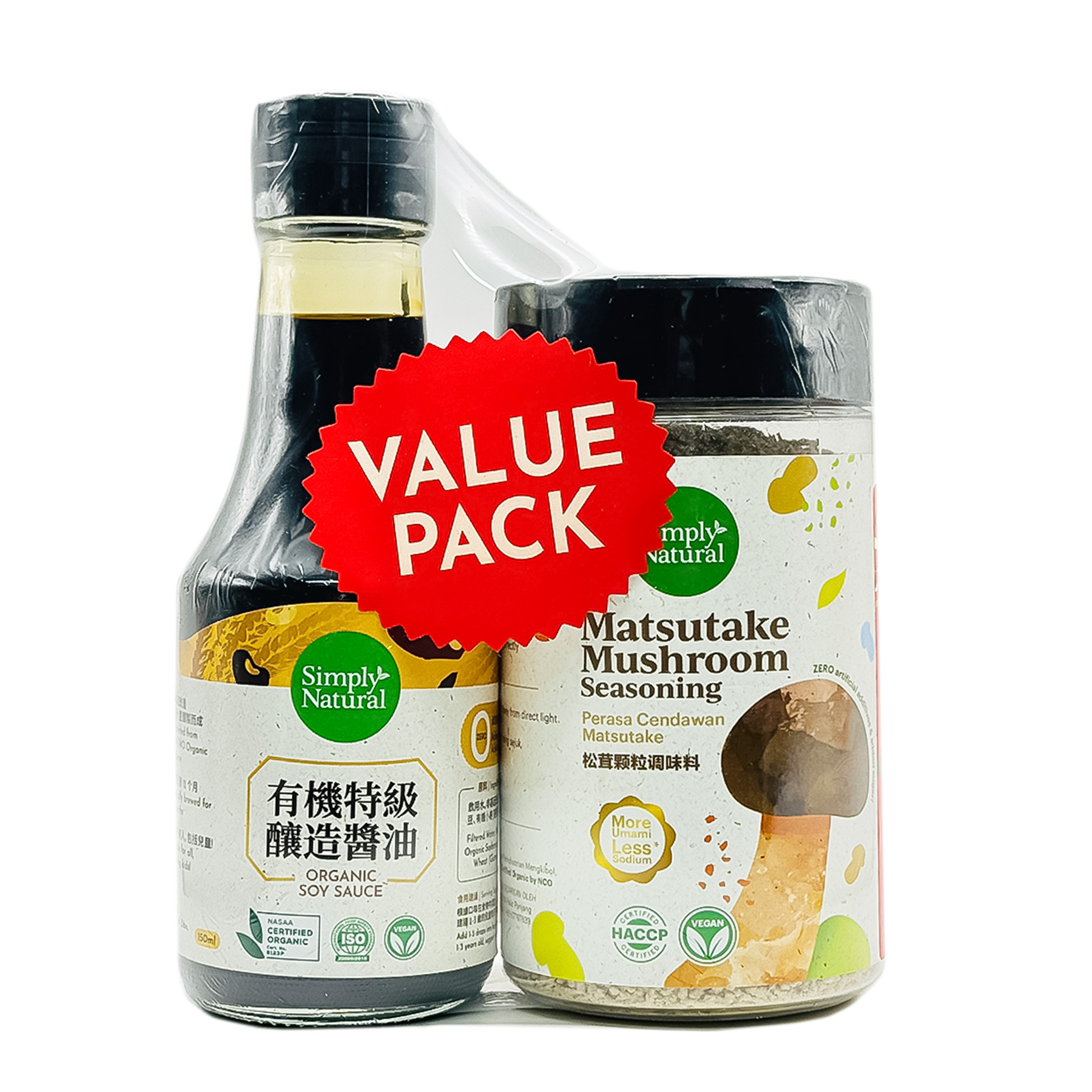 SN Matsutake Seasoning N Soy Sauce SET-front