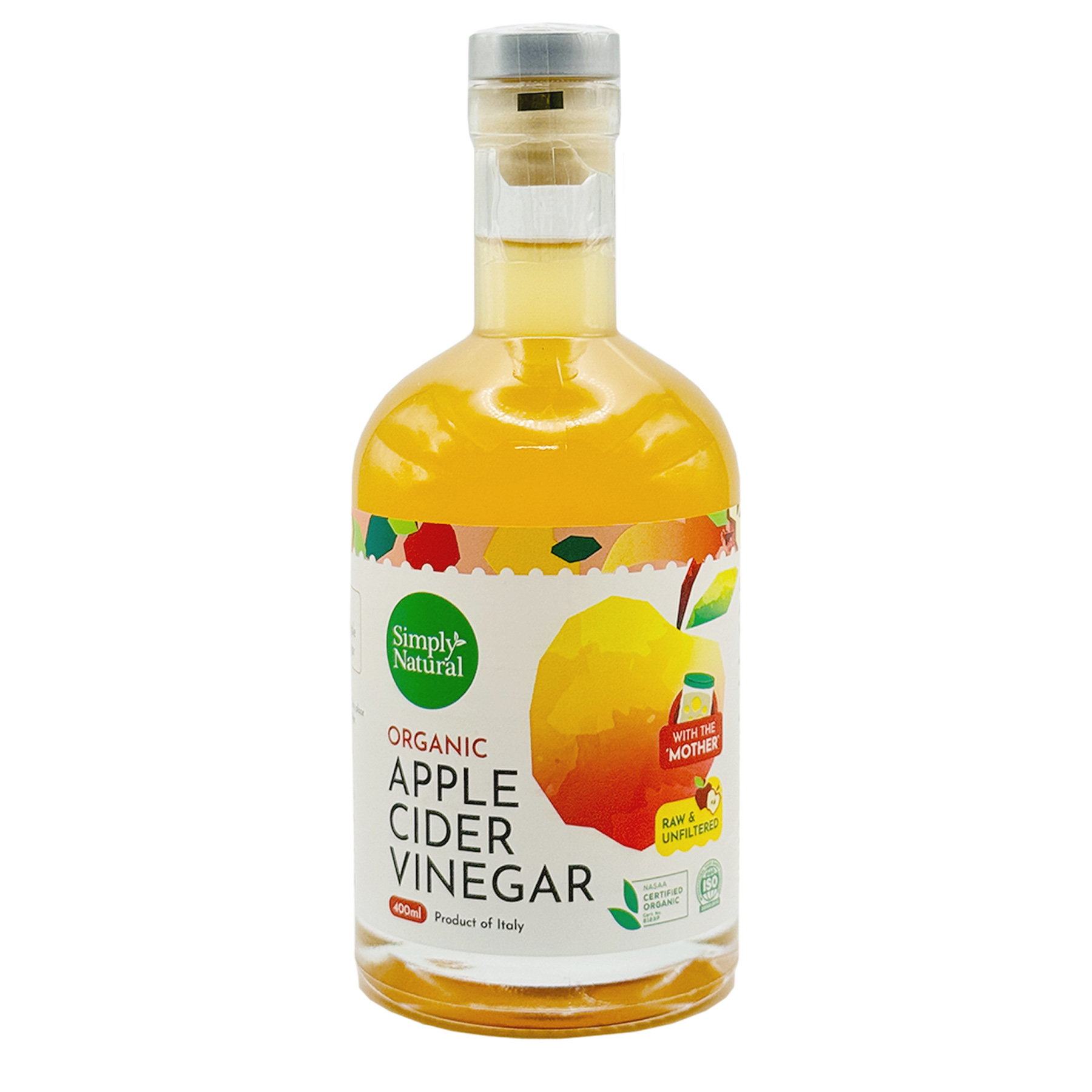 Simply Natural Organic Apple Cider Vinegar 400ml - ZENXIN