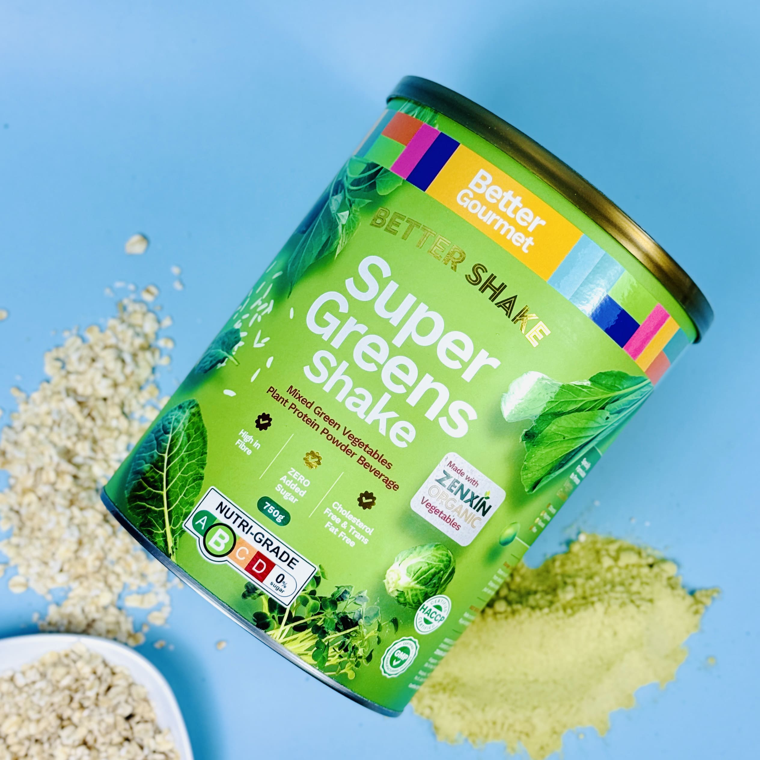 BG Better Super Greens Shake 750g - ZENXIN ORGANIC