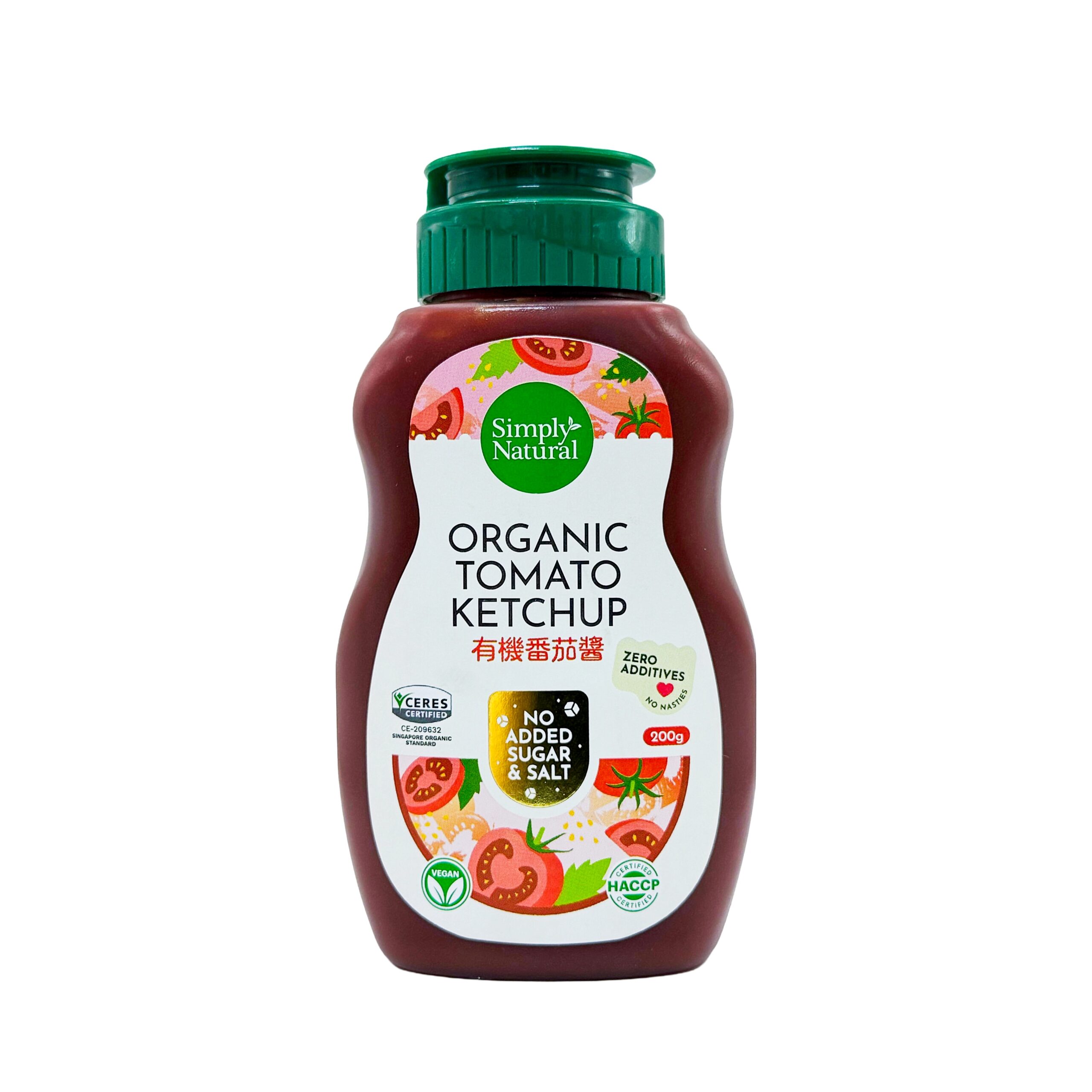 SN Org Tomato Ketchup - front