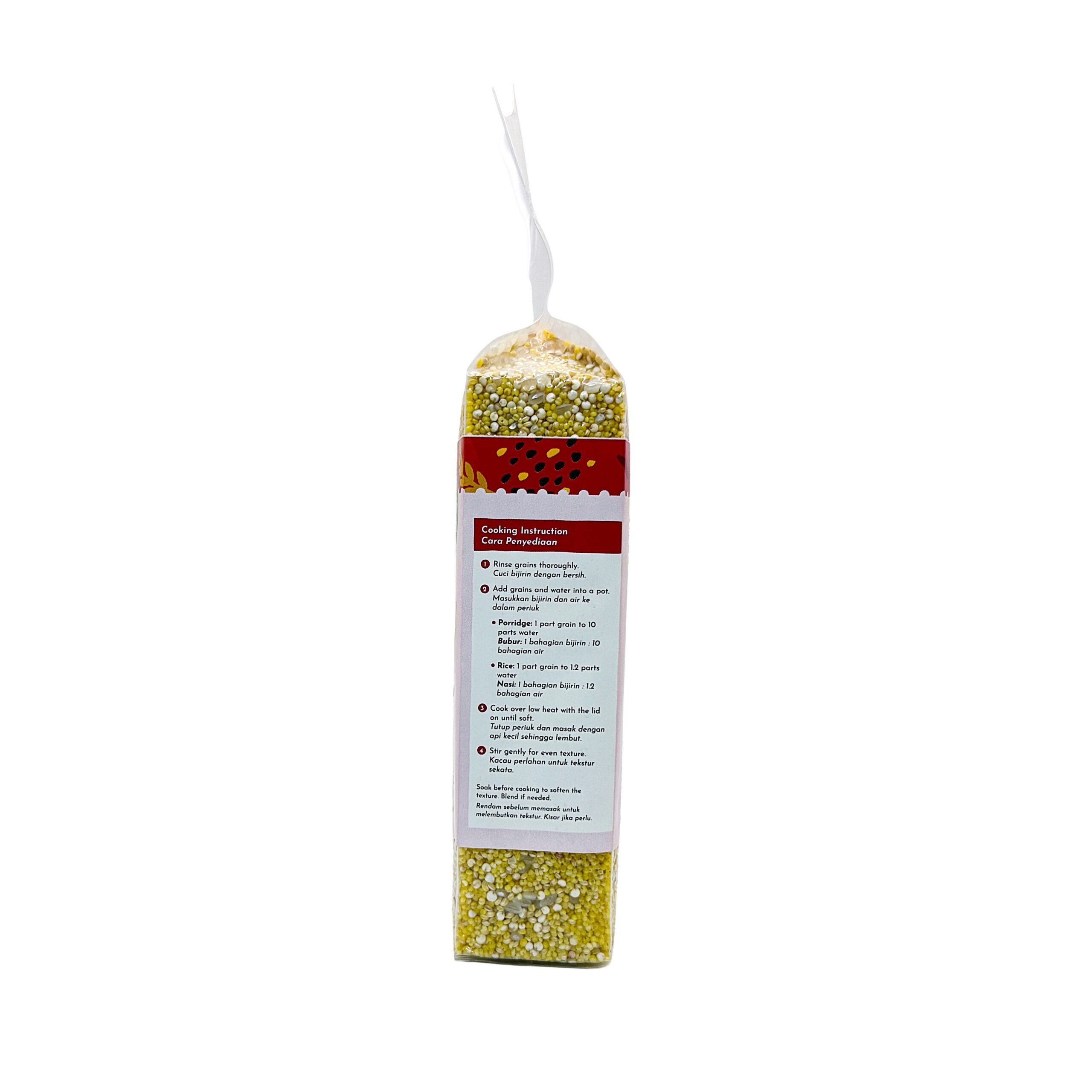 SN Tri-Grain Junior Rice - side